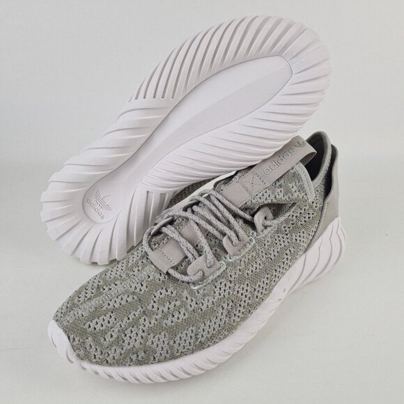 Adidas Originals Tubular Doom Sock Primeknit Sesame Men Sneakers - Picture 9 of 11
